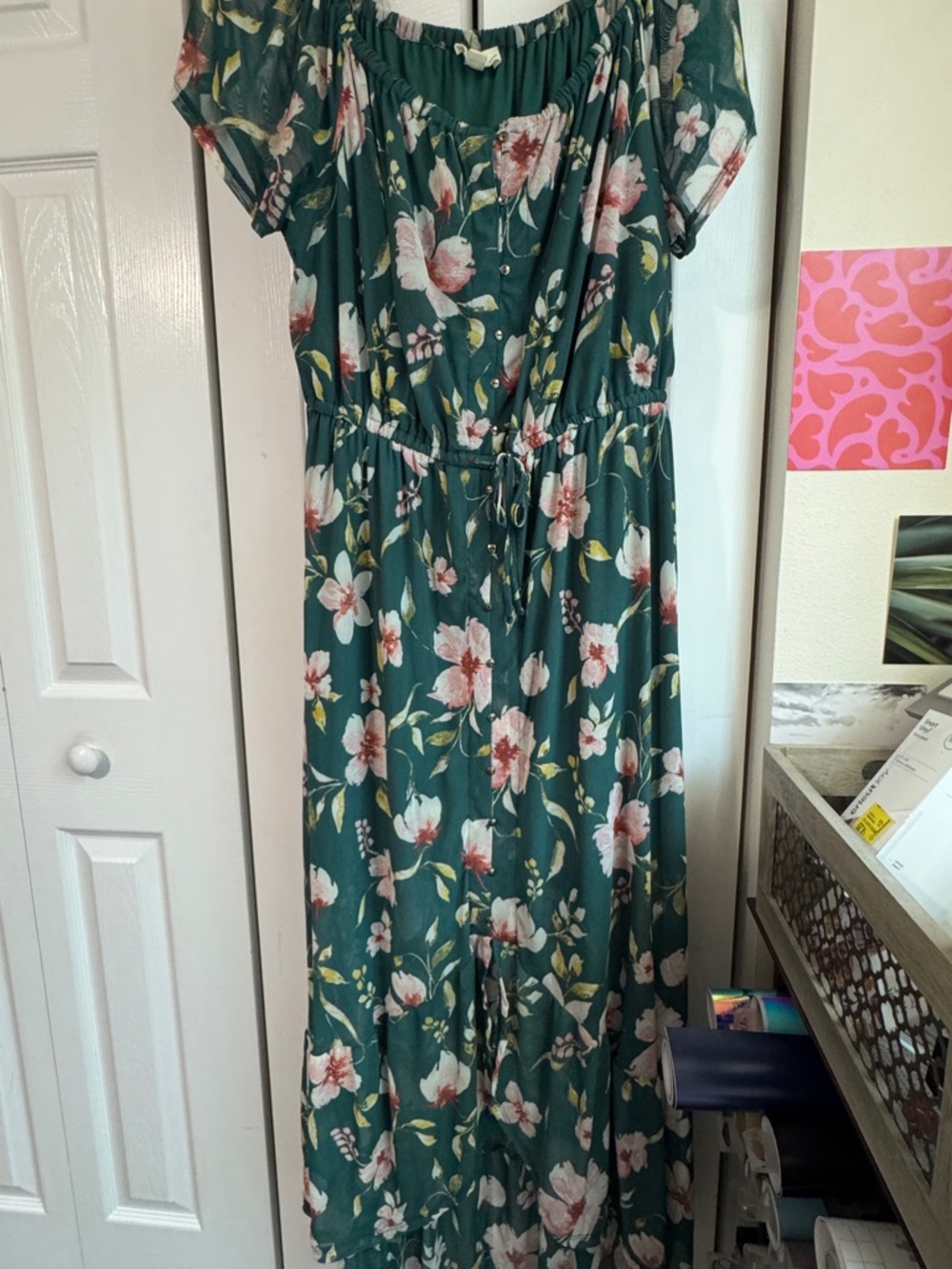 Indigo Rose High Low Dress